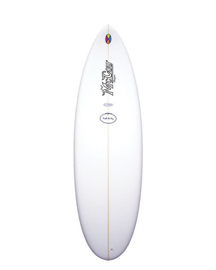 新入荷！新品！未使用！McCOY ALL ROUND NUGGET XF 5’8” 35L CLEAR POLISH FCS2 _画像1