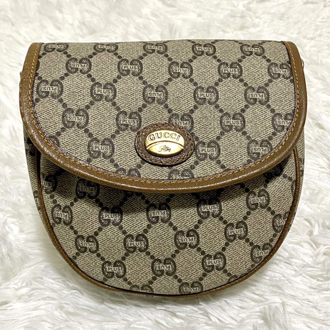 1円〜《極上品》GUCCI グッチ ショルダーバッグ ポシェット 2way GG