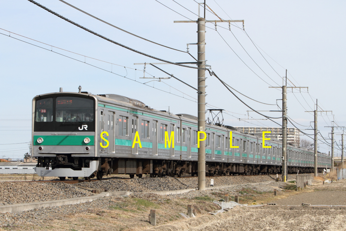 ☆00～10年代鉄道11jpgCD[埼京・川越線205・70-000系(川越～南古谷、新宿～渋谷、恵比寿駅)]☆_DP28158