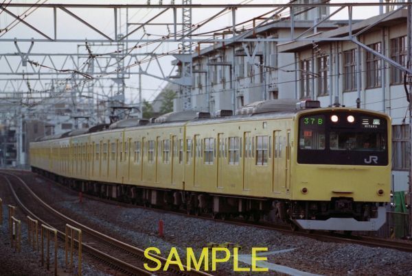 ☆90～00年代鉄道9jpgCD[中央・総武線103系低運転台車・201・205系(新小岩・本八幡・下総中山駅)]☆_DP2157