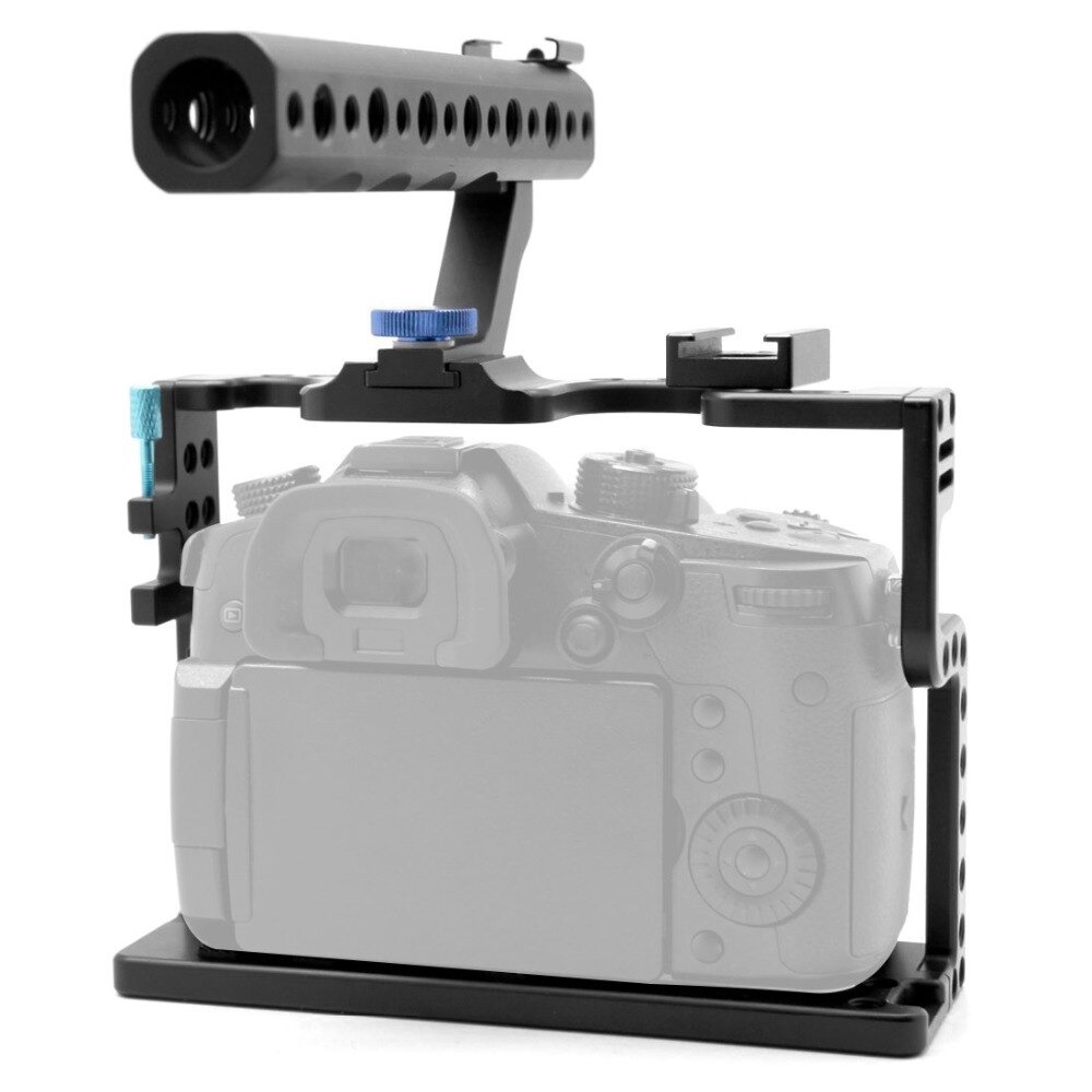 カメラケージ保護ケース　マウントとトップハンドル　カメラ写真スタジオキット　A1380_画像2