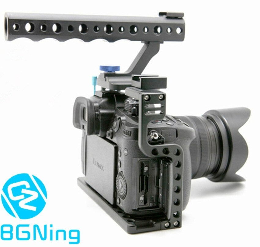 カメラケージ保護ケース　マウントとトップハンドル　カメラ写真スタジオキット　A1380_画像4