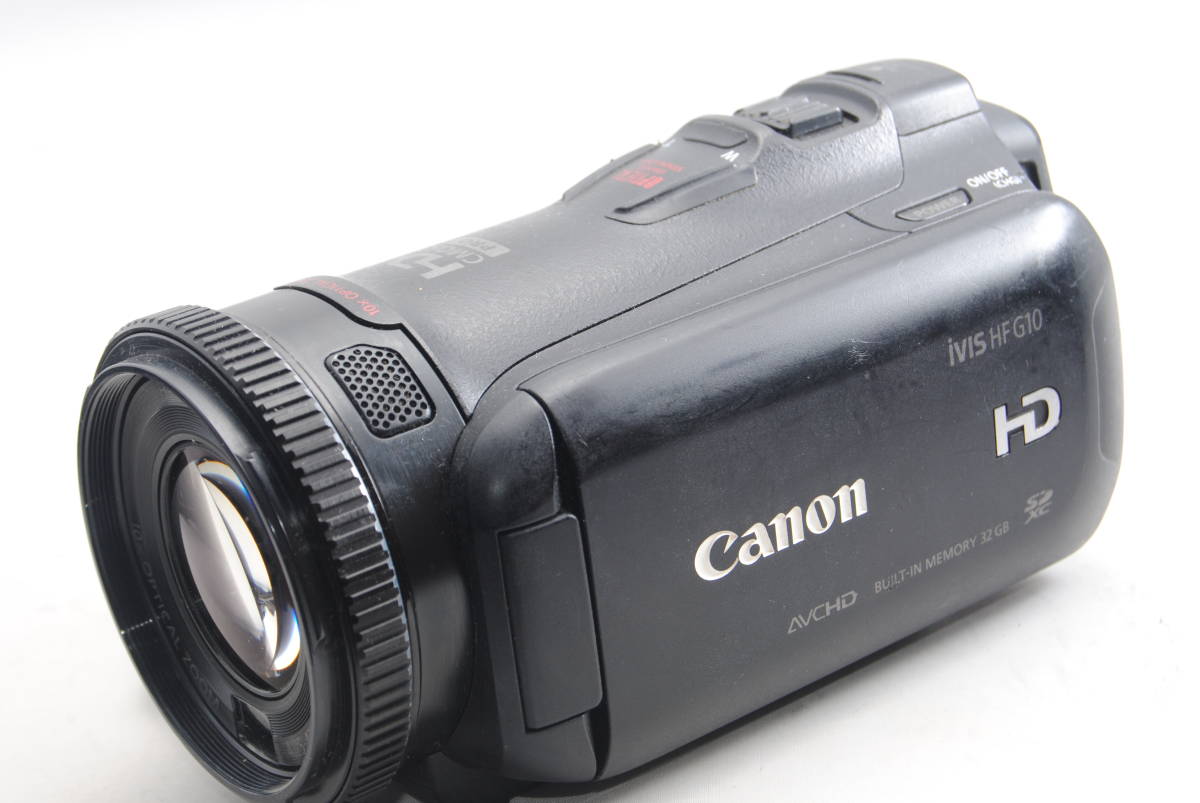 ヤフオク! - Canon デジタルビデオカメラ iVIS HF G10