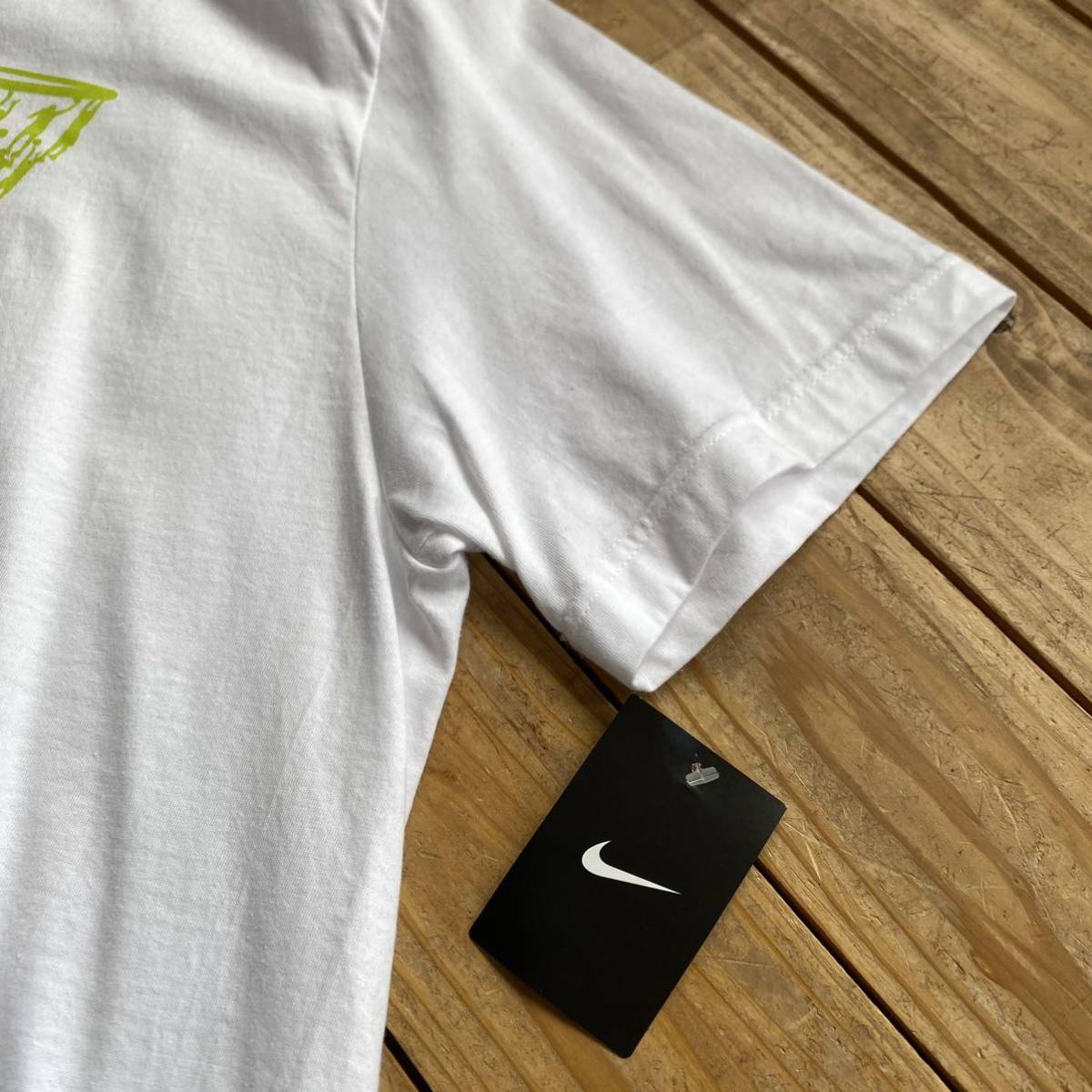 新品 NIKE ナイキ Tシャツ 半袖 メンズ XLサイズ ホワイト バスケ プリント regular fit アメカジ スポーツ タグ付き未使用 T1894_画像7