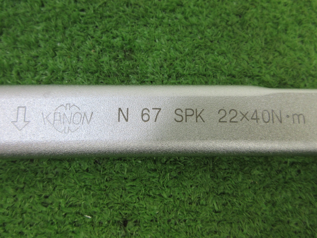 未使用品【 カノン / KANON 】 N-67SPK-22 トルクレンチ　8671_画像2