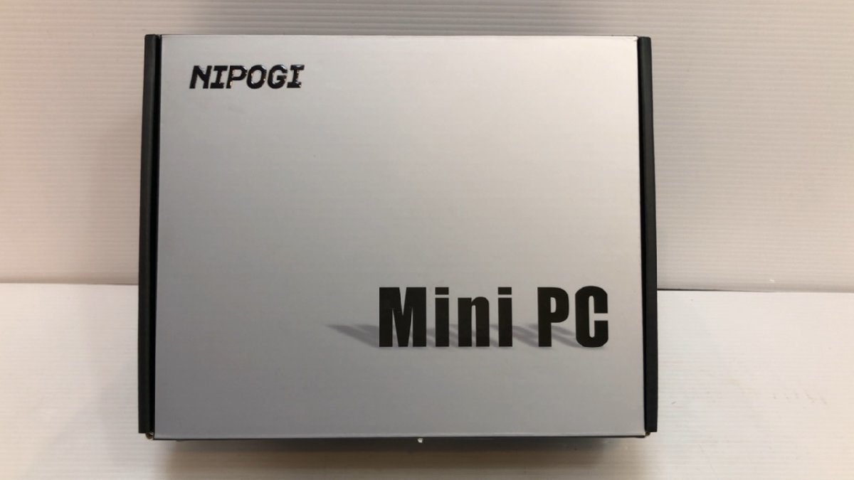 ☆未使用に近い!☆ NiPoGi ミニPC AK1 PRO RAM(DDR4):8GB SSD:128GB