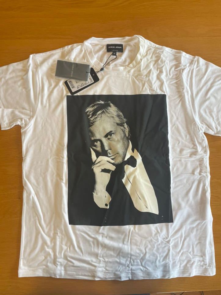 GIORGIO ARMANI ジョルジオ アルマーニ Tシャツ Mサイズ 非売品 新品未