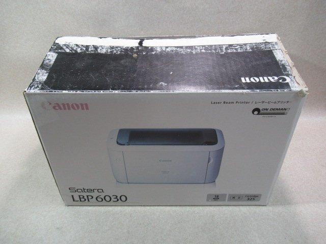 新DC1F 0189♪ 未使用品 CANON【LBP6030】キャノン Satera コンパクトA4モノクロレーザープリンター・祝10000!取引突破!!