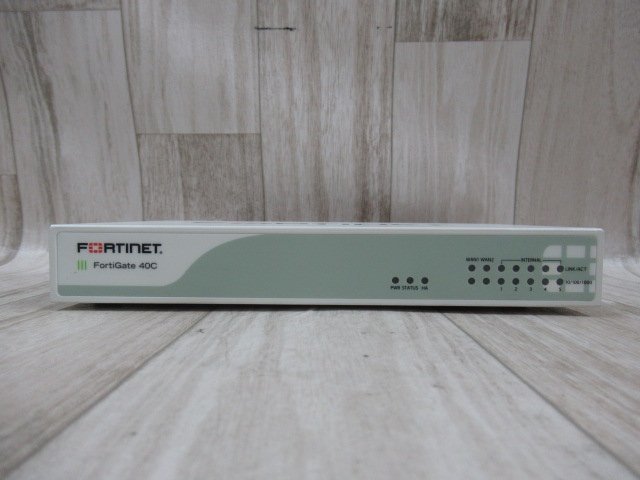 ▲Ω WA 11475♪ 保証有 Fortinet【FG-40C】FortiGate-40C UTM FW：v4.0 ライセンス期限切れ 領収書発行可能・祝10000取引突破!!_画像2