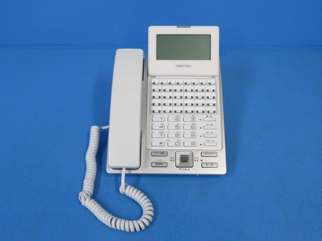 ΩYG 186 保証有 美品 22年製 岩通 フレスペック/Frespec NW-24KT (WHT) 24ボタン電話機 動作OK