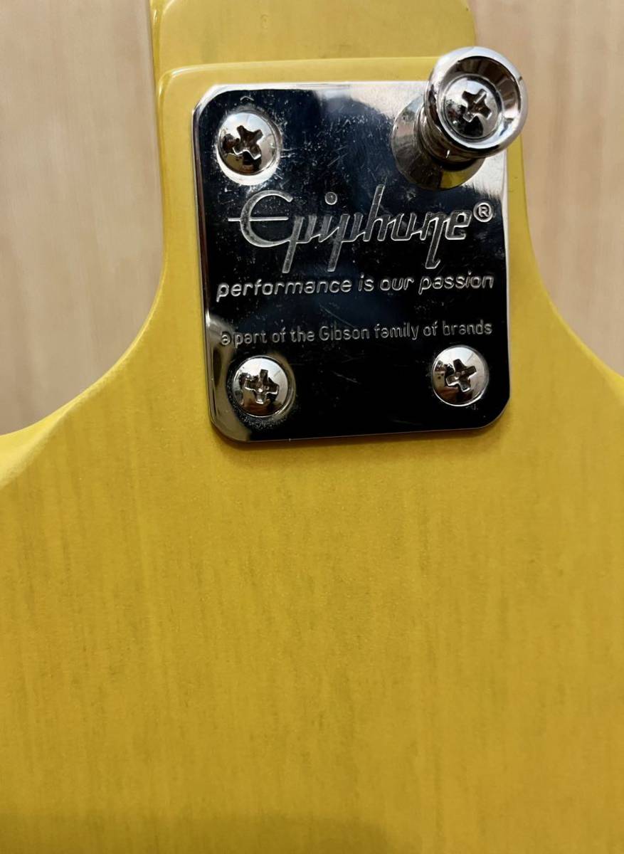 Epiphone エピフォン SGジュニア SG Jr SG Junior TV yellow TV Epiphone エピフォン SGジュニア SG Jr SG Junior TV yellow TV