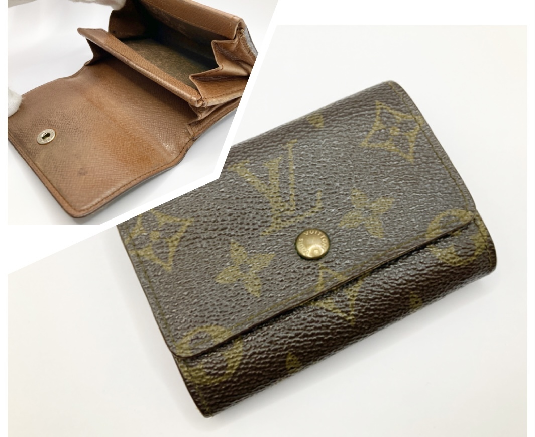 LOUIS VUITTON モノグラム ポルトモネ プラ 小銭入れ コインケース