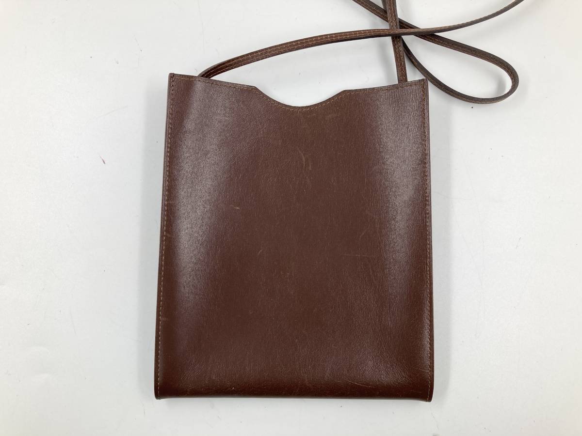 HERMES エルメス オメニトゥ ショルダーバッグ ブラウン ボックス