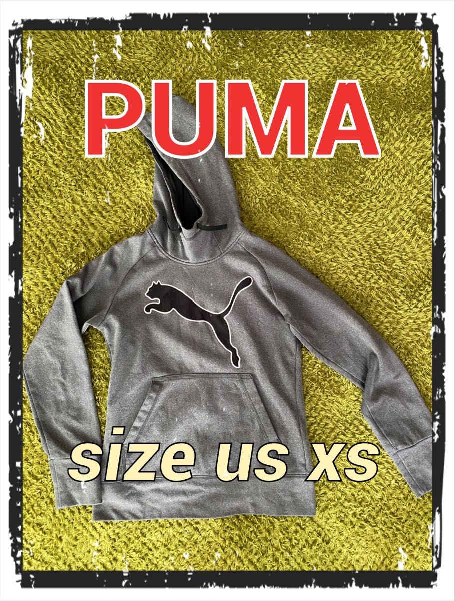 PUMA スウェットパーカー　サイズus XS