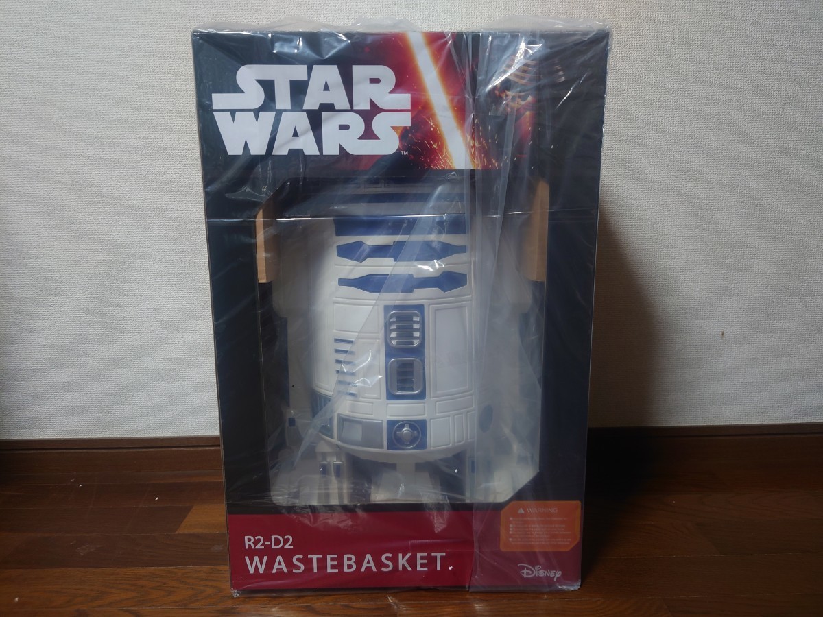 グルマンディーズ スター・ウォーズ R2-D2 WASTEBASKET ゴミ箱 ダストボックス 54AEAH0 の画像1