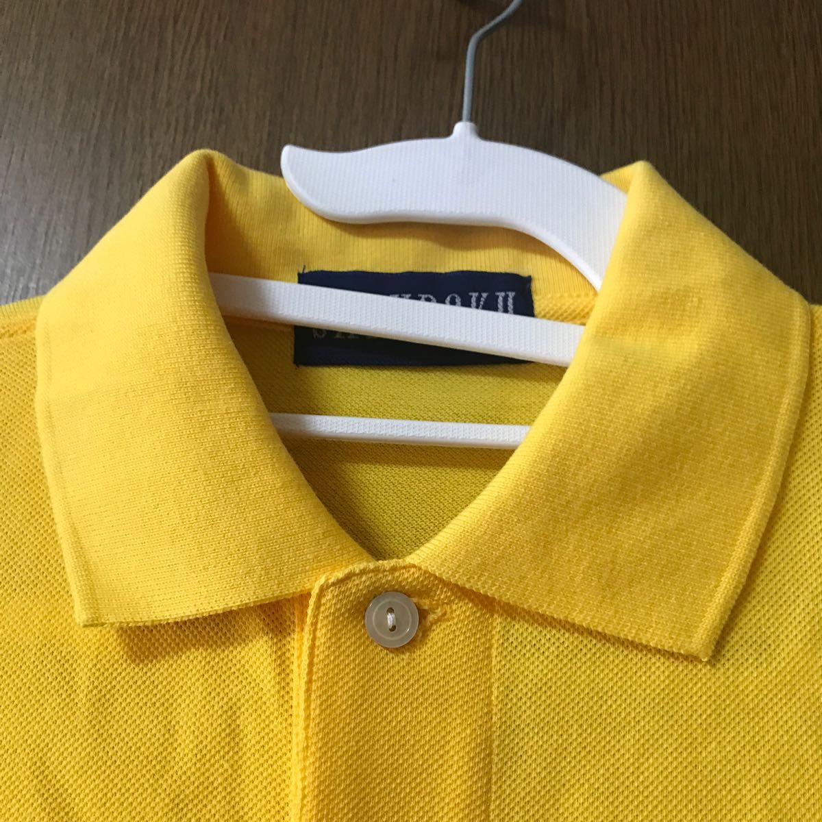 未使用　SABUROKU/サブロク　ポロシャツ　イエロー　黄色　Mサイズ　刺繍