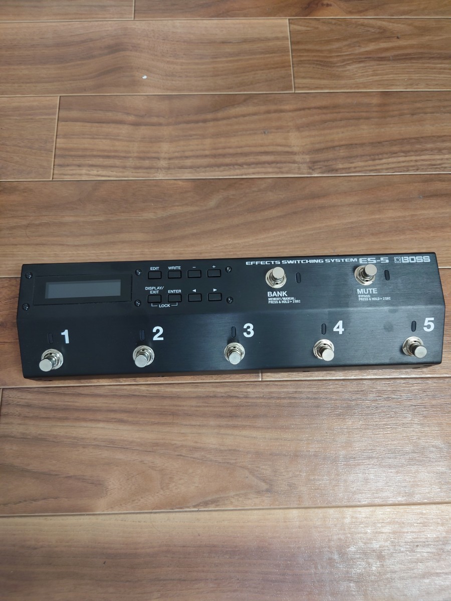 BOSS ES-5 プログラマブルスイッチャー 品 8/3迄の出品-