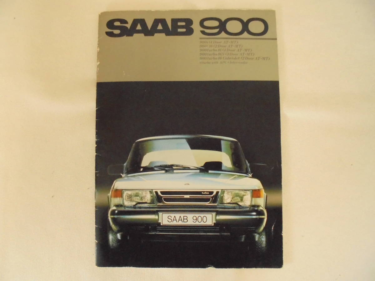 [ car catalog pamphlet pamphlet leaflet ] SAAB 900 Saab 