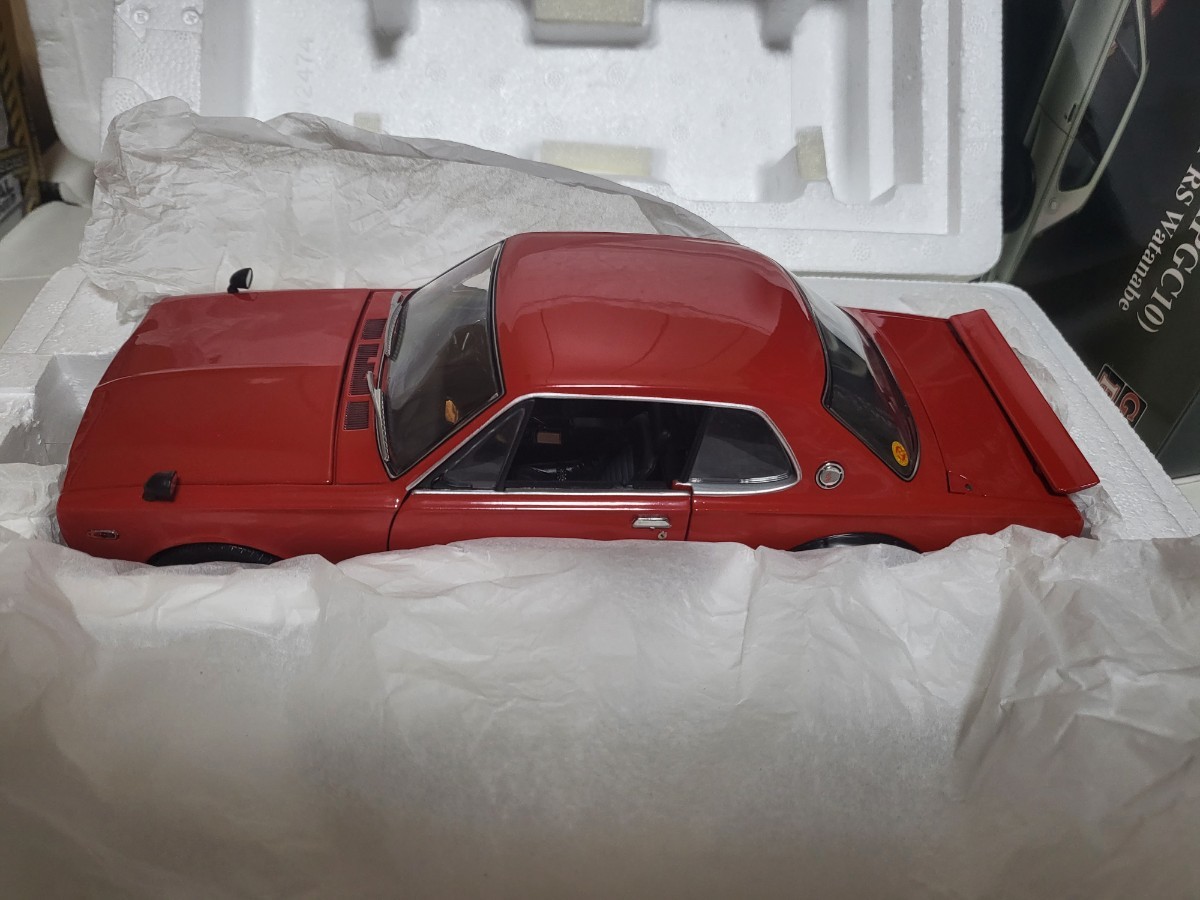 絶版未展示品 京商 1/18日産 スカイライン 2000GT-R (KPGC10) ハコスカ
