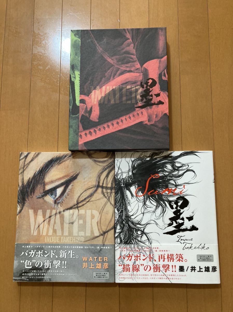 セール 登場から人気沸騰】 名倉靖博 画集 ムーミン 墨 WATER 2冊