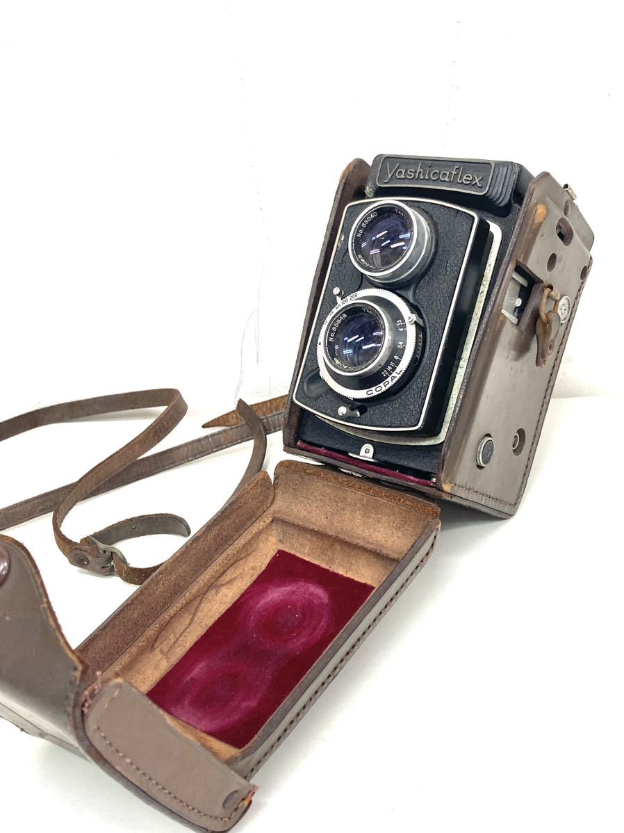 △ YASHICA ヤシカ Flex フレックス 二眼 カメラ 二眼レフカメラ