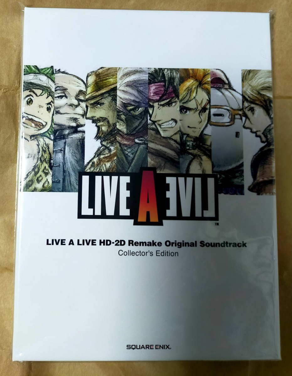 LIVE A LIVE ライブ ア ライブ HD-2Dリメイク switch 冊子付き オリジナル サウンドトラック コレクターズエディション CD _画像1