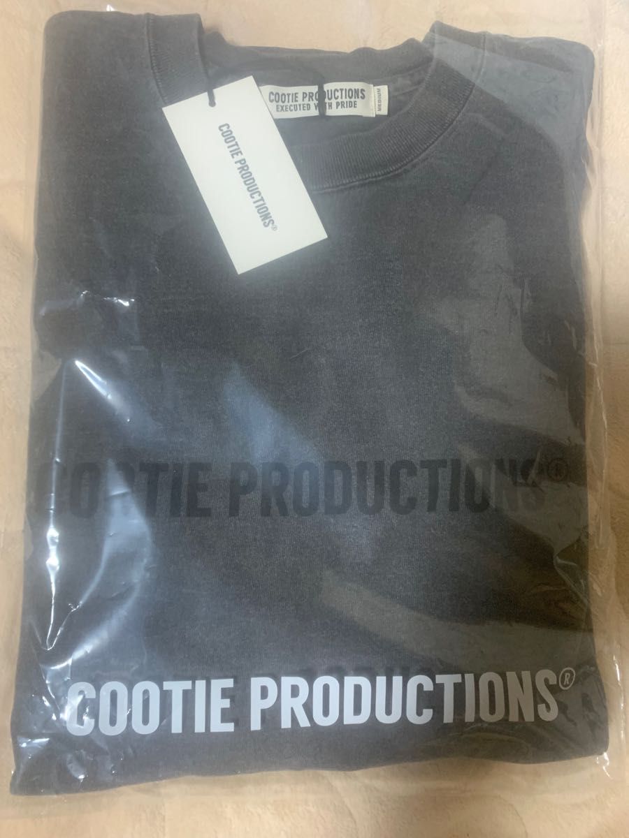 新品 23ss cootie クーティー Pigment Dyed L/S Tee Black ピグメント