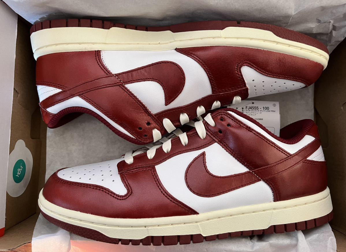 Nike Dunk Low PRM Team Red and White｜PayPayフリマ