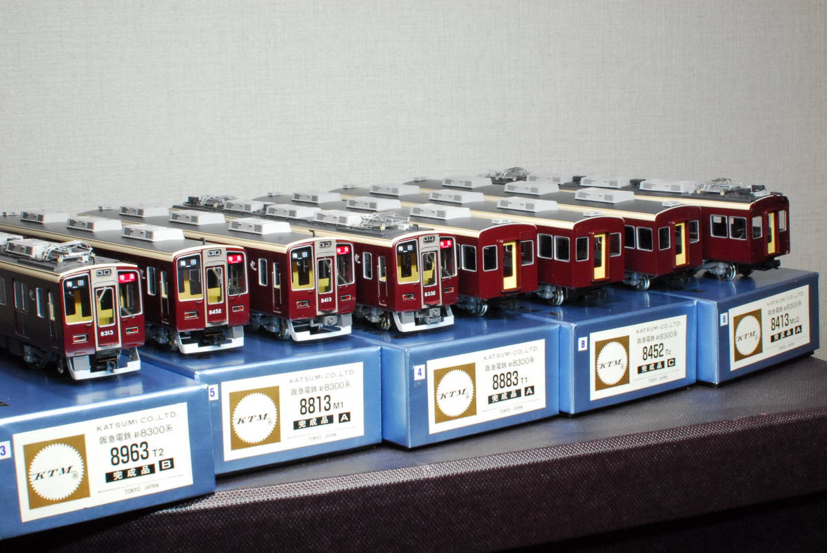 阪急8300系 8両セット カツミ メーカー完成品 traversebayim.com