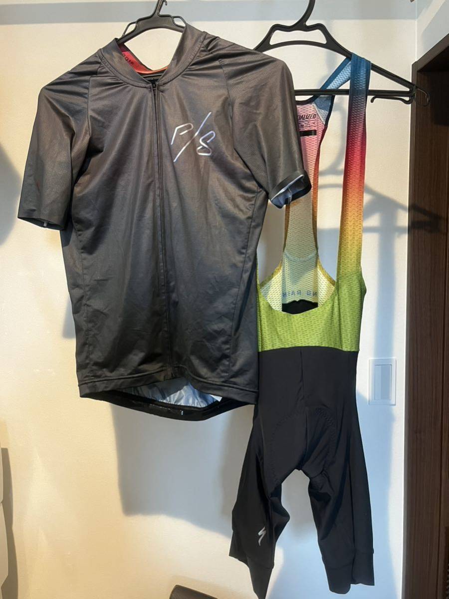 美品 スペシャライズド サガン コレクション ジャージ 上下 size M Sagan Collection サイクルジャージの画像1