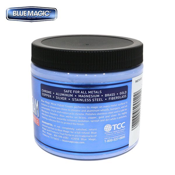 チープ BlueMagic ブルーマジック METAL POLISH CREAM メタルポリッシュクリーム 金属光沢磨きクリーム 550g BM 