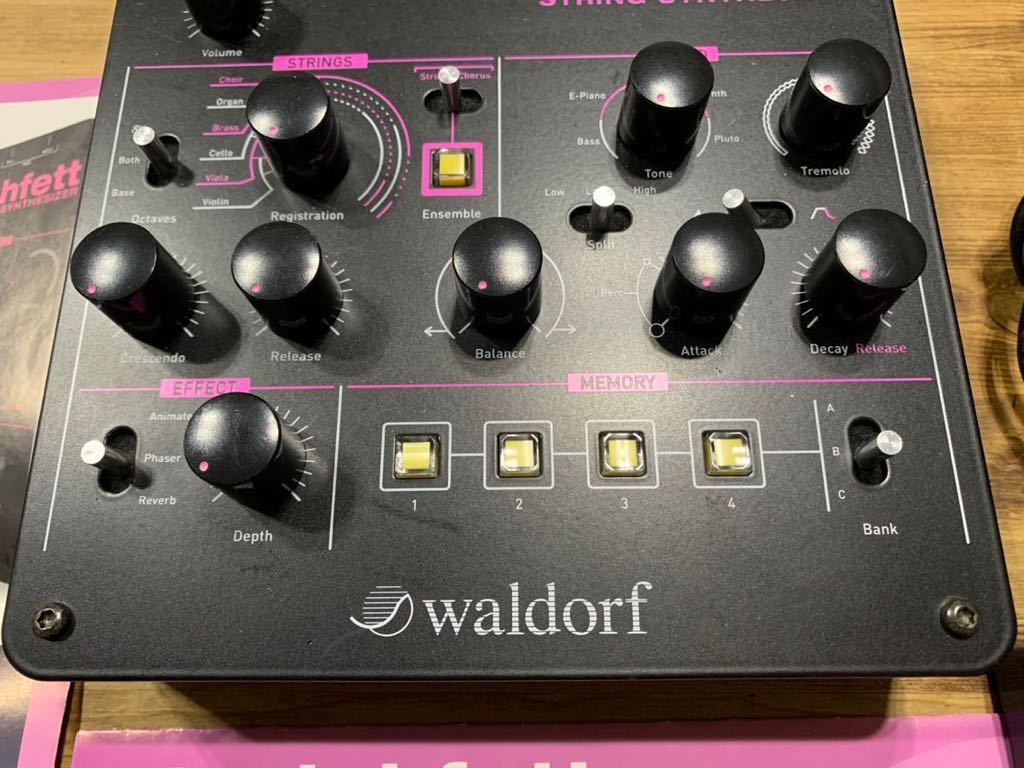 Waldorf Streichfett ストリングス シンセサイザー ウォルドルフ DTM