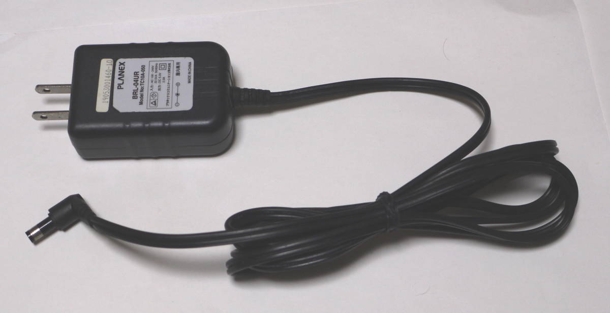 PLANEX USBプリントサーバー機能付のBBルーター BRL-04UR用　ACアダプター　TC10A-050_画像1
