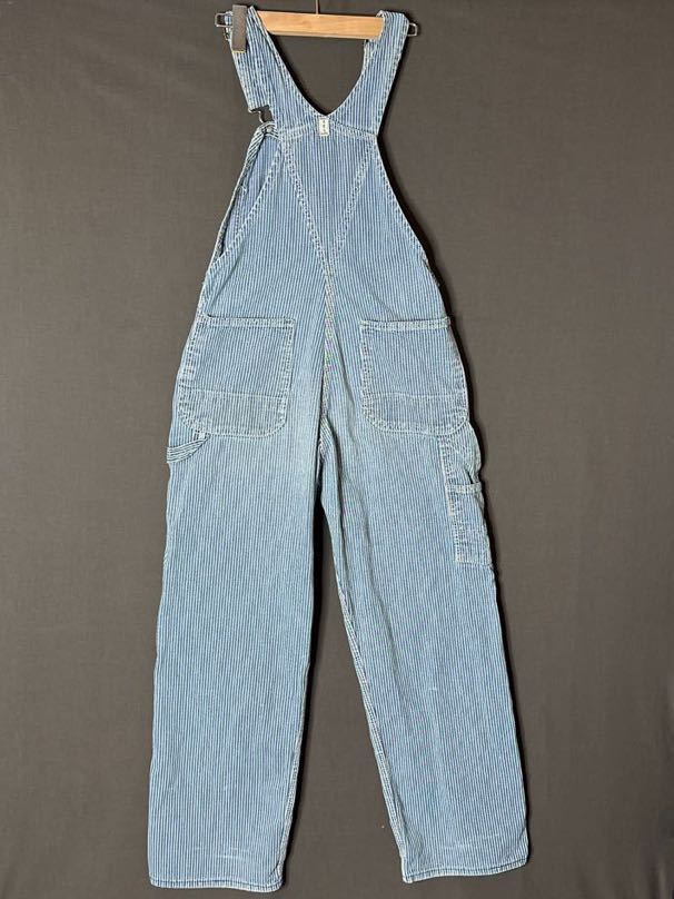 ■ 貴重なサイズ30インチ■USA製■ KEY INDUSTRIES Hckory Overall Vintage 1980’s ヒッコリー オールインワン_画像3