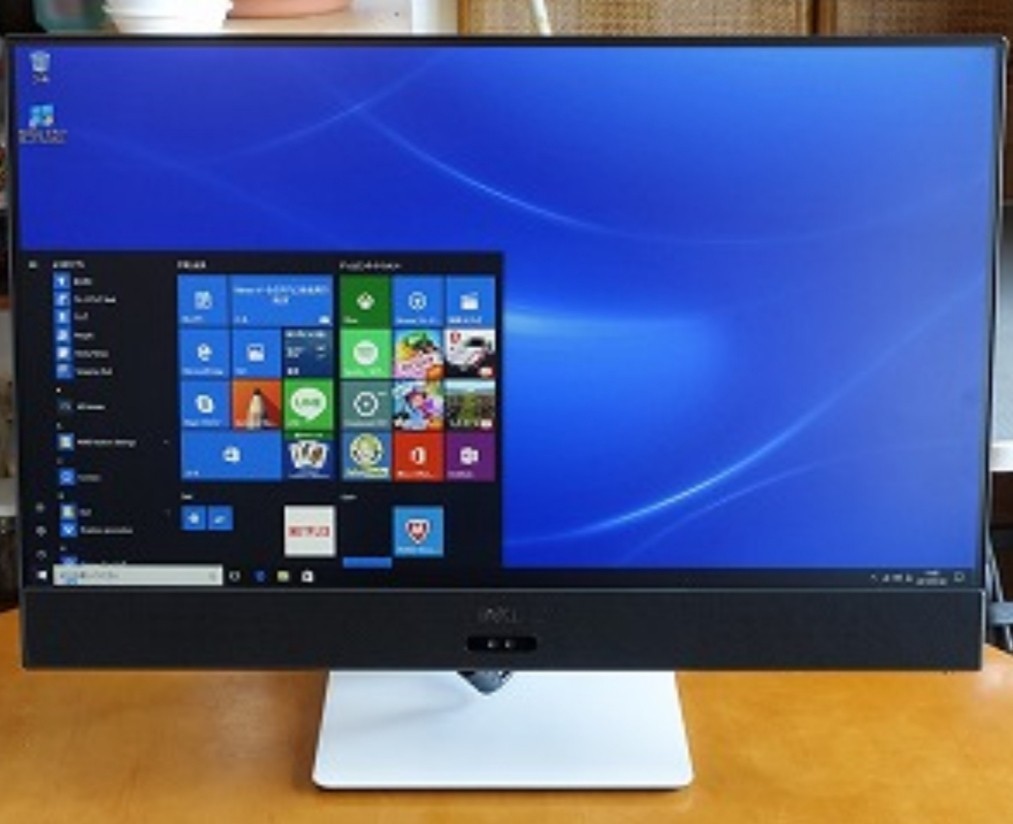 デル dell inspiron 24 5475 A12 8GB 128+1TB RX560 4gbモニターとして