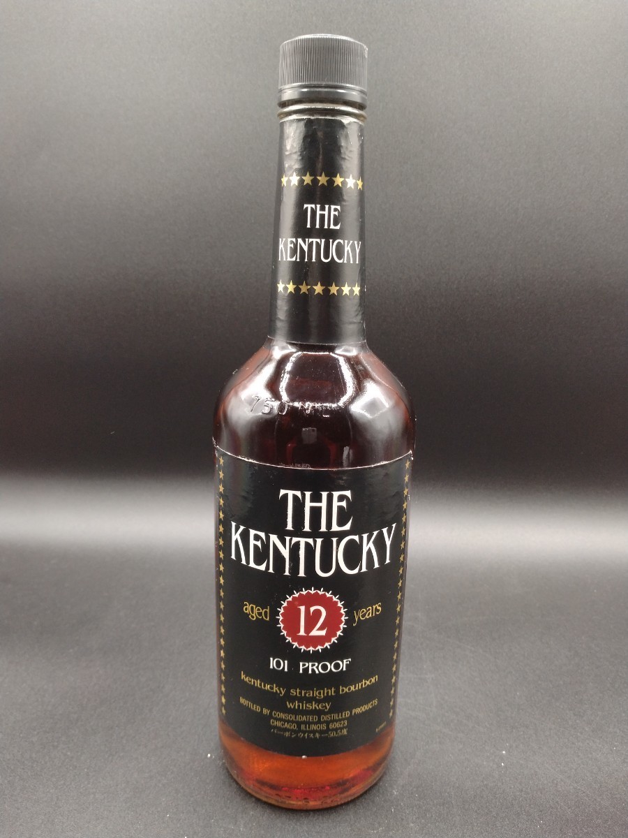 古酒 特級 THE KENTUCKY 12年 ザ ケンタッキー バーボン ウイスキー 750ml 50.5％
