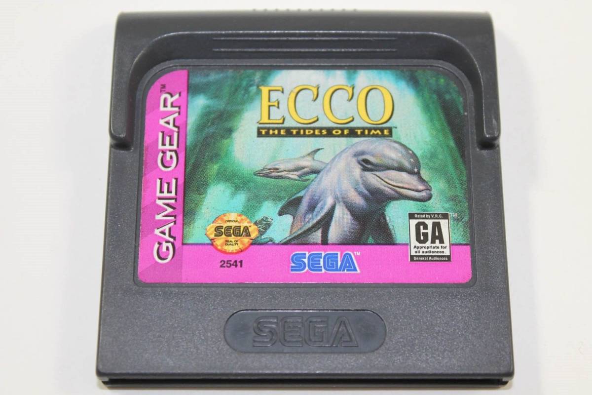  abroad limitation version overseas edition Sega Game Gear eko -* The * Dolphin 2 Ecco the Tides of Time Sega Game Gear