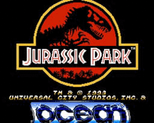 ★送料無料★北米版★ ファミコン ジュラシックパーク Jurassic Park NES