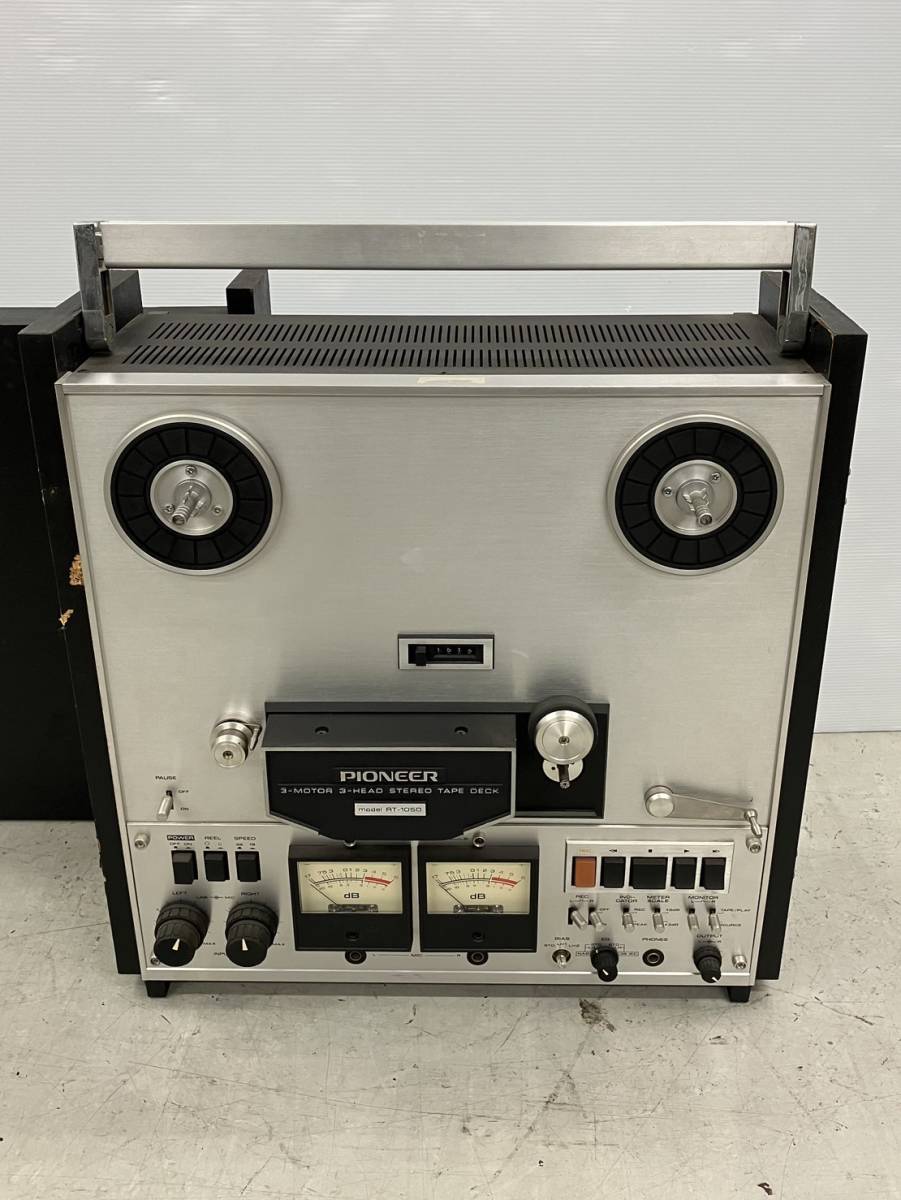W6308】PIONEER/パイオニア 3-MOTOR 3-HEAD STEREO TAPE DECK RT-1050