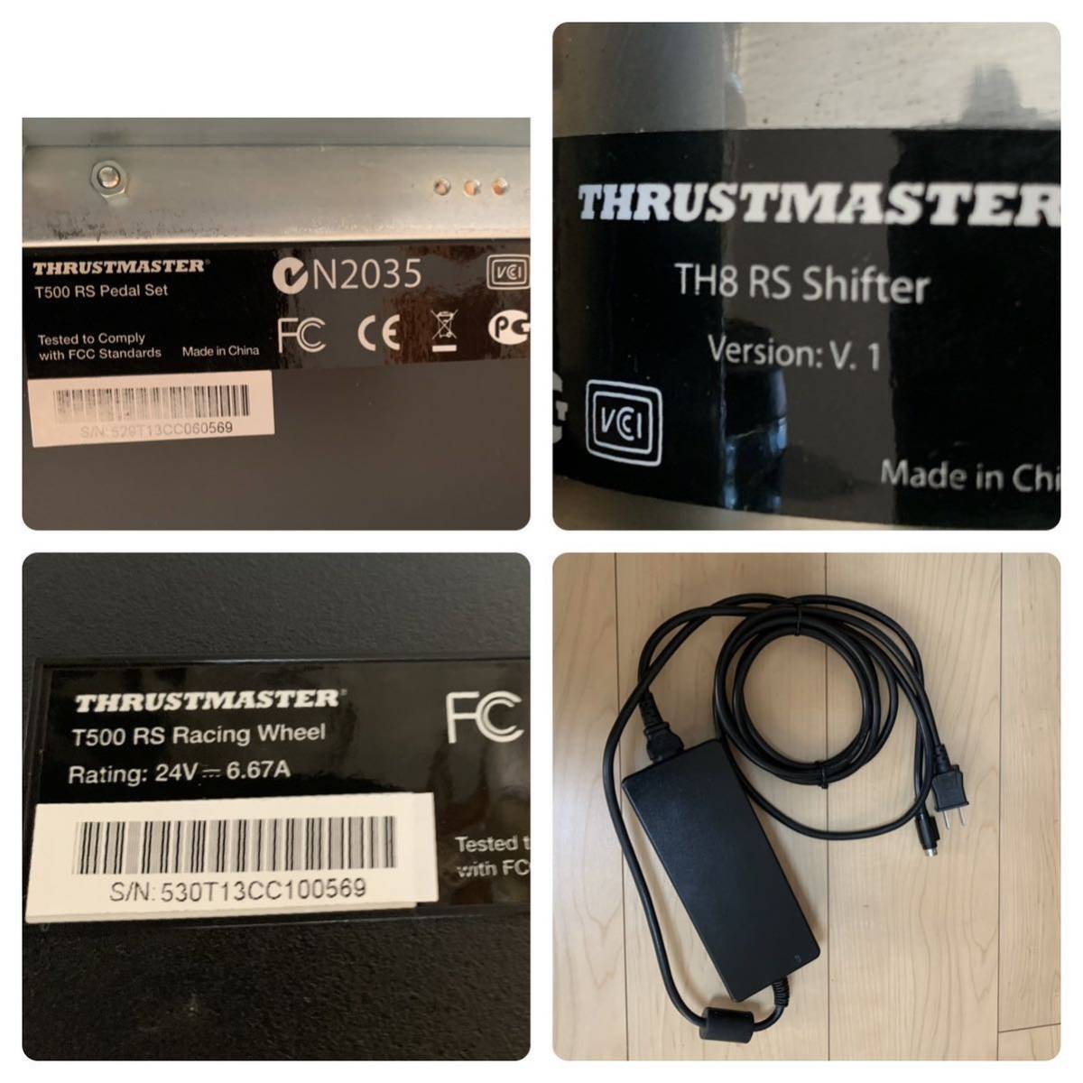 美品】Thrustmaster スラストマスター ステアリングコントローラー