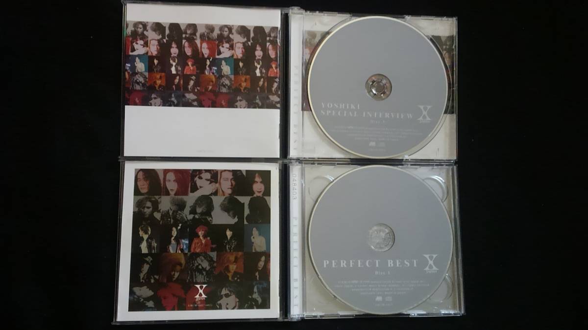 X JAPAN PERFECT BEST　ライヴ　YOSHIKI　インタビュー3枚組　ベストアルバム　幻のシングル　レア曲　紅　BLUE BLOOD Tears ENDLESS RAIN _画像2