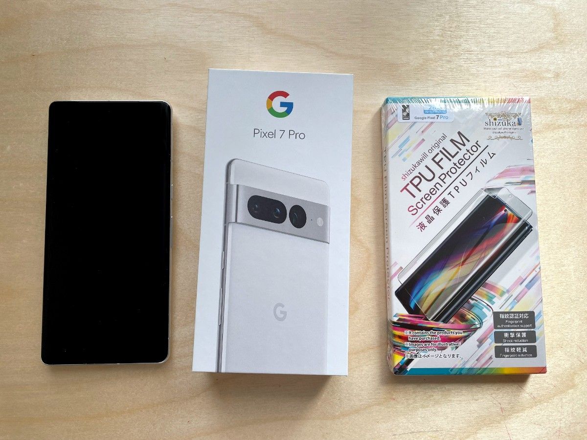 Google Pixel 7 Pro Snow 128gb SIMフリー 本体-