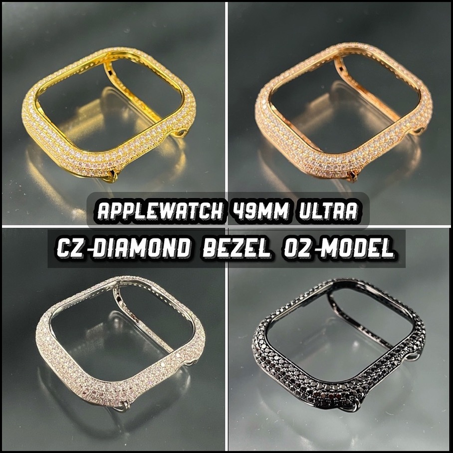【予約中!】 ウルトラ 49ミリ 49mm アップルウォッチ ultra 動画 APPLEWATCH ☆02model ケース カバー ベゼル CZダイヤモンド アクセサリー 【予約中!】 ウルトラ 49ミリ 49mm アップルウォッチ ultra 動画 APPLEWATCH ☆02model ケース カバー ベゼル CZダイヤモンド アクセサリー