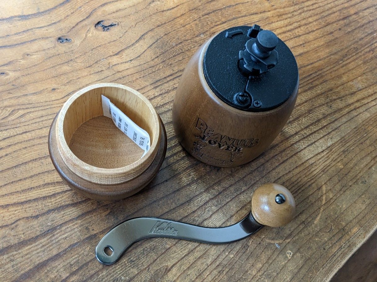 新品☆スヌーピーコラボカリタコーヒーミル