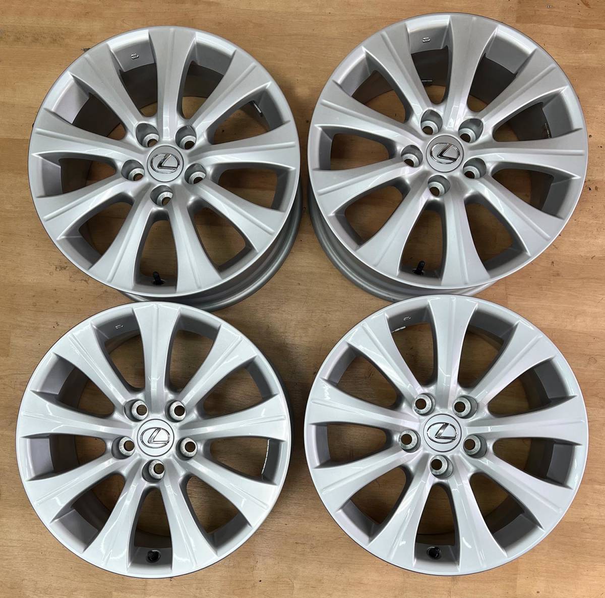 82%OFF!】 LEXUSレクサスGS純正 17インチx7.5J+45 114.3-5H