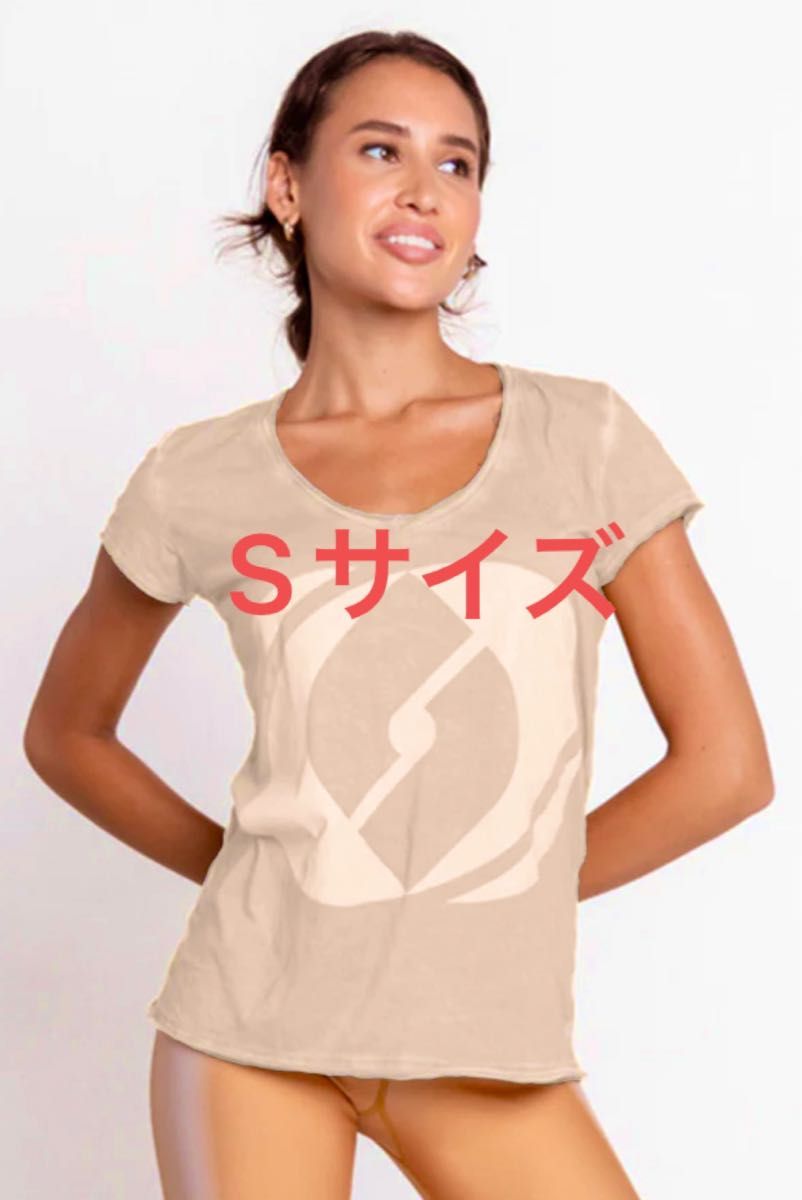 Salsationサルセーションウェア VネックTシャツ Ice色（XS）サイズ新品 