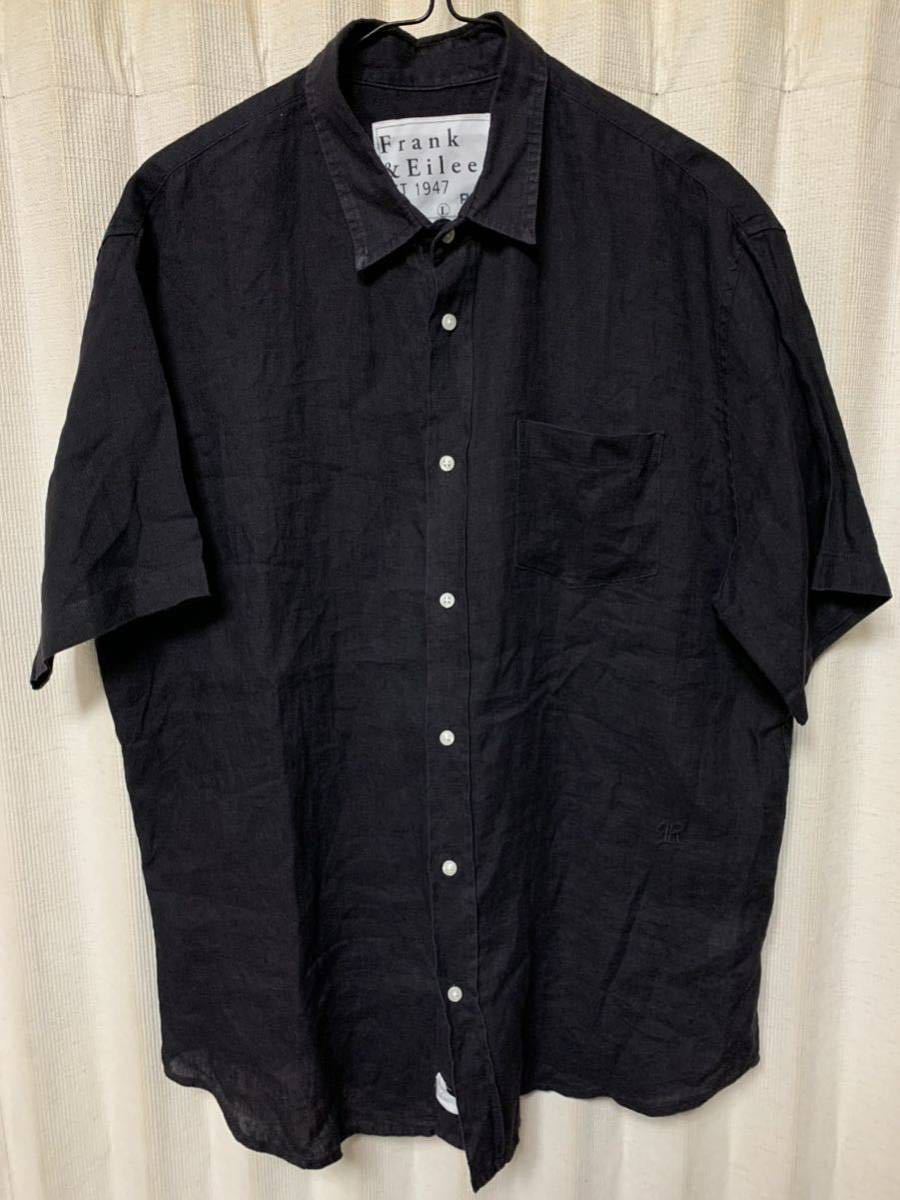 Frank&Eileen for RHC Colin Short Sleeve Linen Shirt Ron Herman