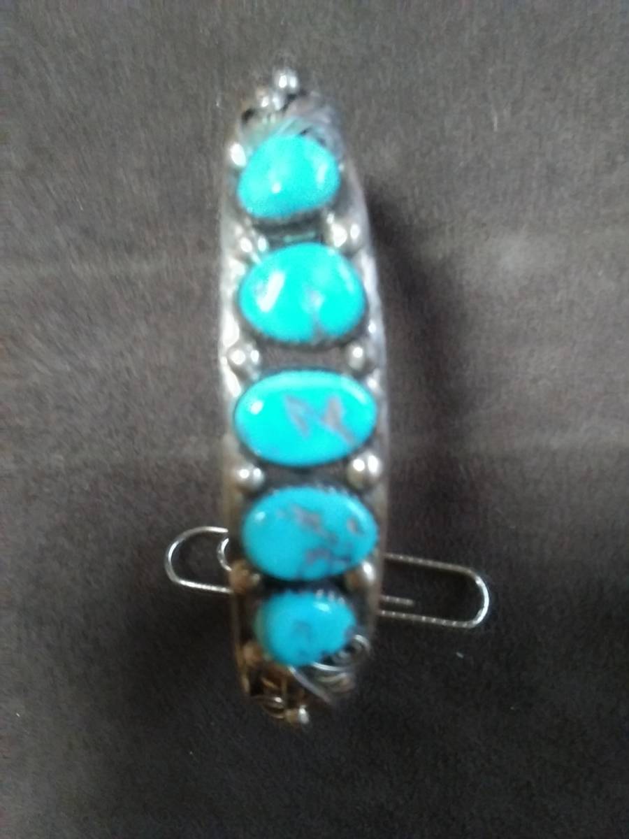  Indian jewelry navajo bracele five Stone 