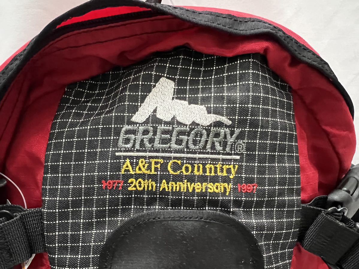 デッドストック GREGORY x A&F グレゴリー x エイアンドエフ 20周年