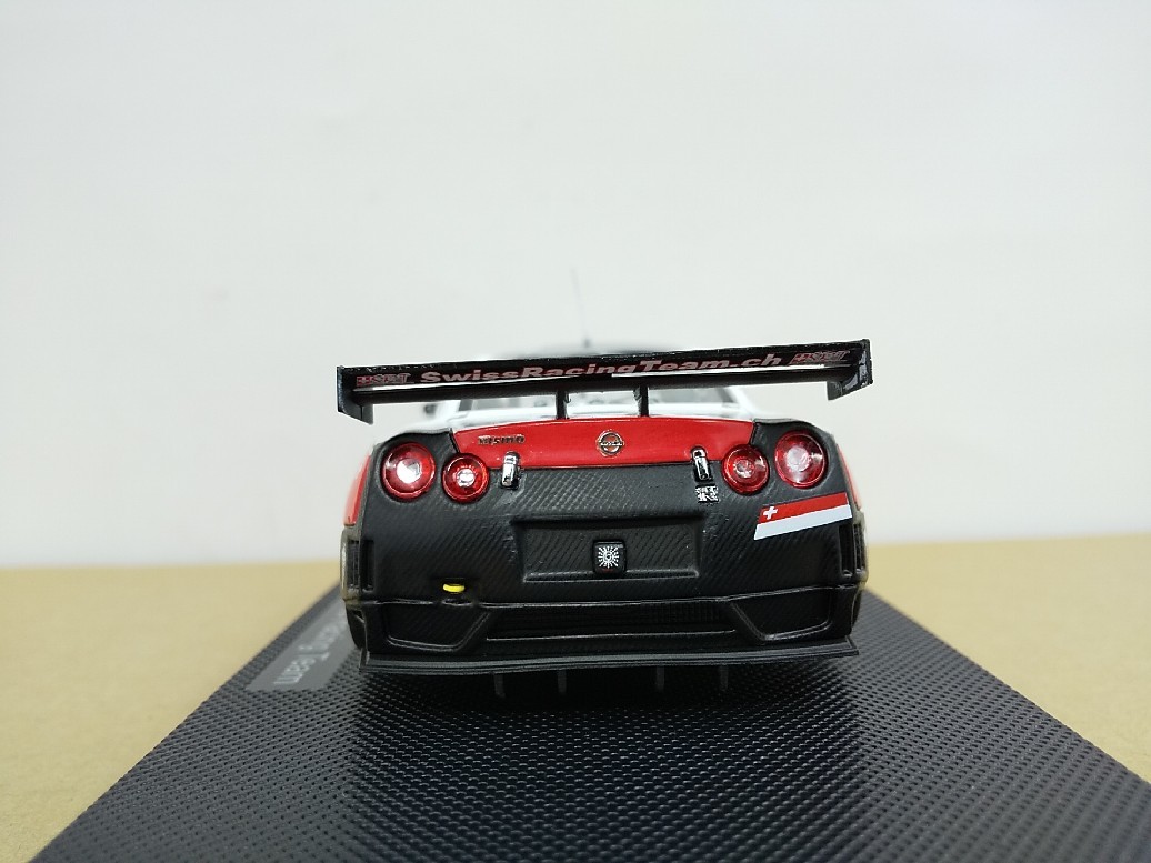 ■ EBBROエブロ『1/43 NISSAN GT-R GT1 2010 Swiss Racing Team No.3 日産 スイスレーシングチーム レーシングモデルミニカー』_画像3